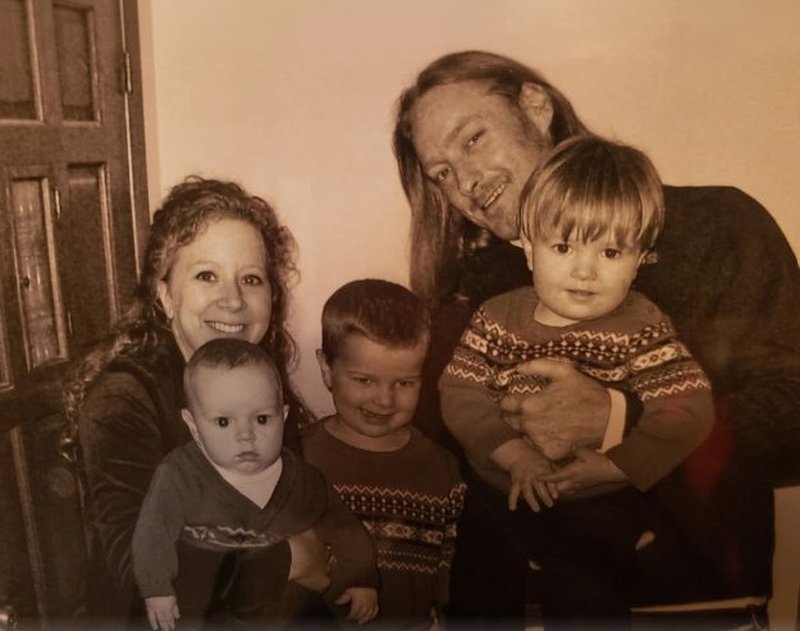Jody Young at work – the early days